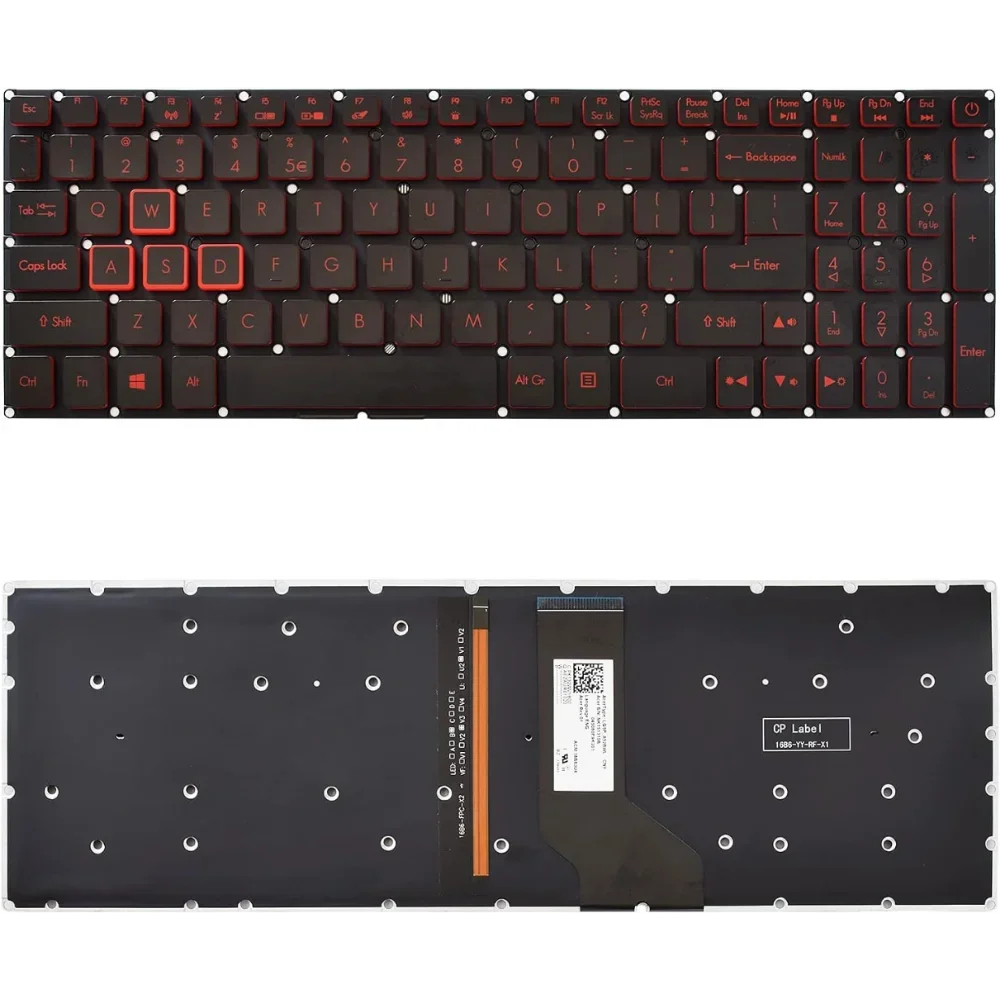 

Сменная клавиатура с подсветкой для Acer Nitro 5 AN515-31 AN515-41 AN515-42 AN515-51 AN515-52 N16C7 N17C1