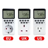 20 Group Setting EU US UK Plug Electronic Digital Kitchen Timer Switch Outlet Week 12/24 Hour Cyclic Program Timing Socket 1