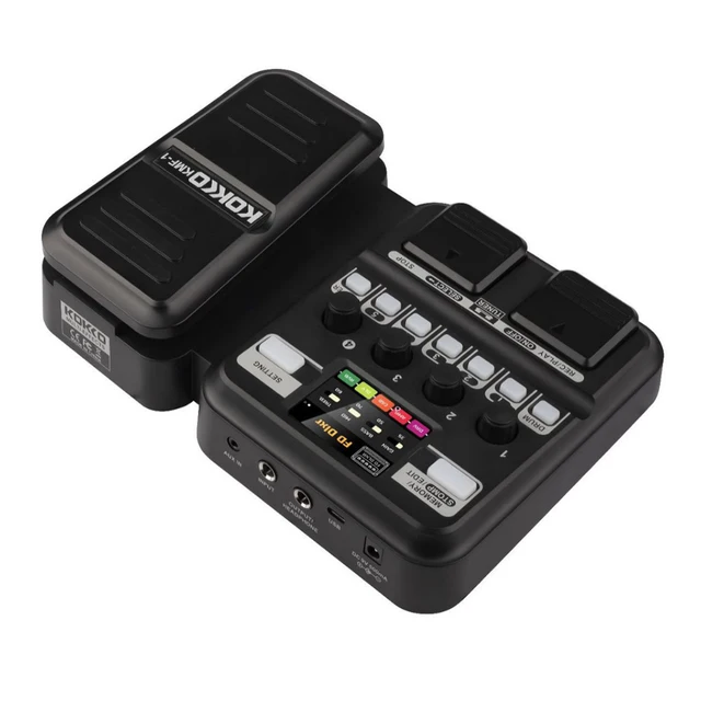 KOKKO KMF-1 Guitar Bass Effects Pedal with Expression Pedal