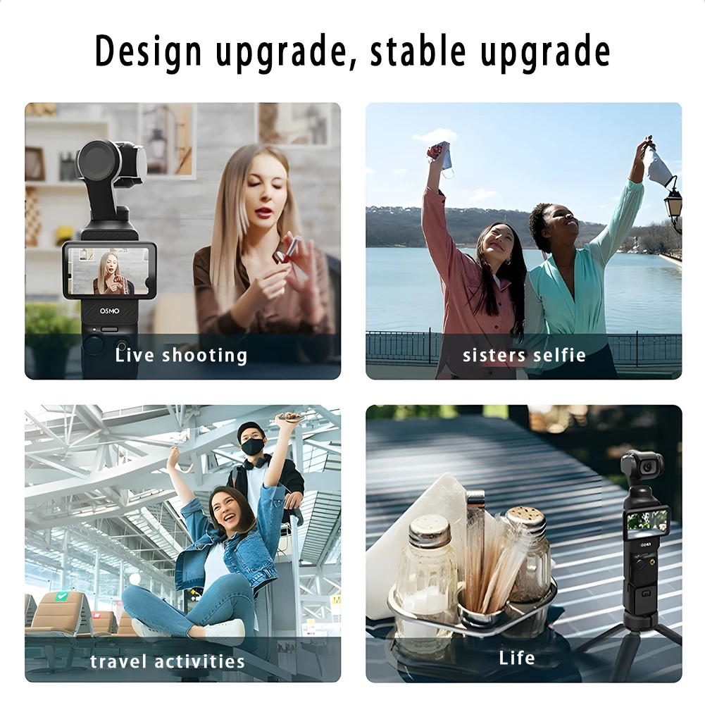 Action Camera Accessories Mini Tripod For DJI Osmo Pocket 3