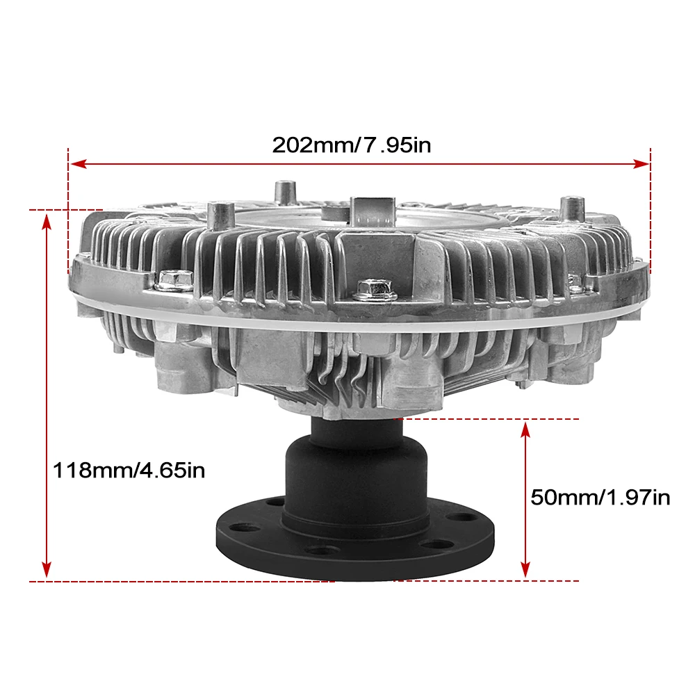 Truck engine silicon oil air viscous fan clutch high quality fan clutch