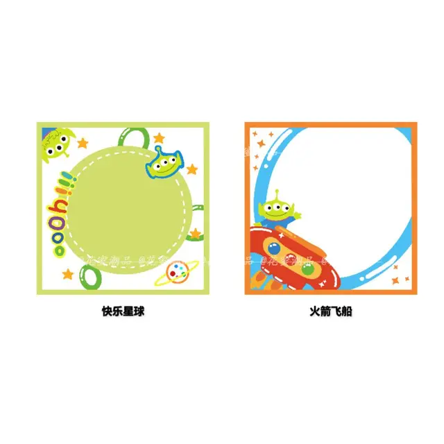 디즈니 토이 스토리 버즈 라이트이어 스티커 메모 세트