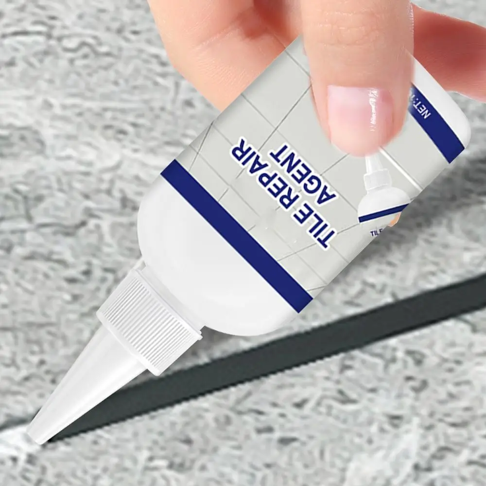 Description Picture 3 of itemTile Grout Filler Quick Drying White Construction Adhesive Grout Repair 100ml Grout Sealer Tile Tile Grout And Caulking Tool For