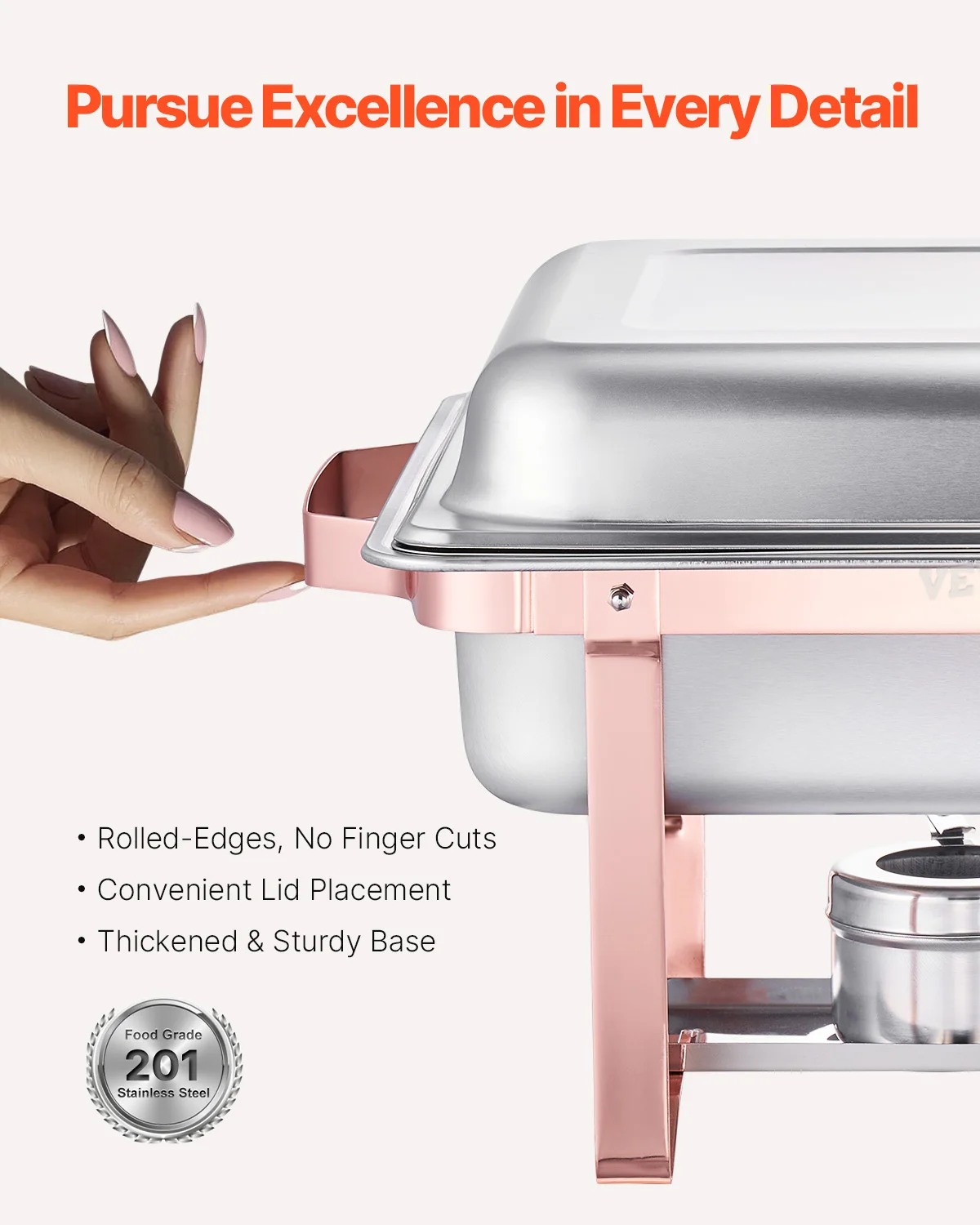 Stainless Steel Chafing Dish Buffet Set for Party Catering