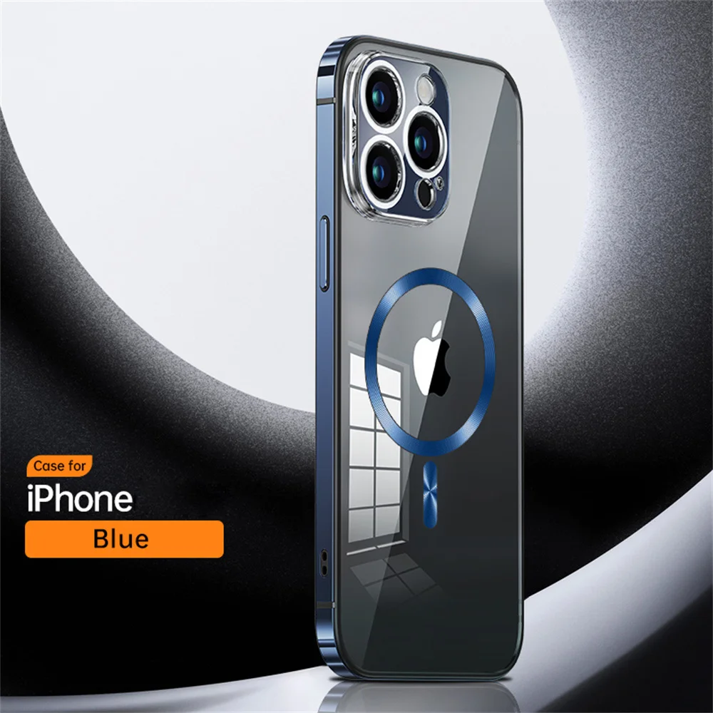 

Роскошный чехол из нержавеющей стали с рамкой для телефона iPhone 14 Pro Max, чехол, прозрачный мягкий чехол, чехол для iPhone 14 Pro 12 13 Pro Max, чехол