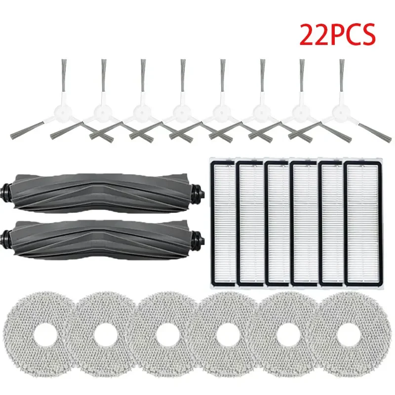 Compatible avec ( Dreame L10 Prime, RLL11GC, L10S Pro, L10 Pro, Xiaomi S10+ ) : accessoires, rouleau, brosse latérale, filtre, serpillière Compatible avec ( Dreame L10 Prime, RLL11GC, L10S Pro, L10 Pro, Xiaomi S10+ ) : accessoires, rouleau, brosse latérale, filtre, serpillière