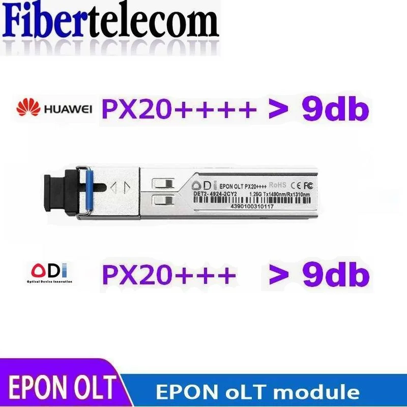 EPON OLT модуль PX20 ++++ ODI 9DB SFP модуль EPON SFP трансивер SC коннектор совместимый с EPON OLT VSOL