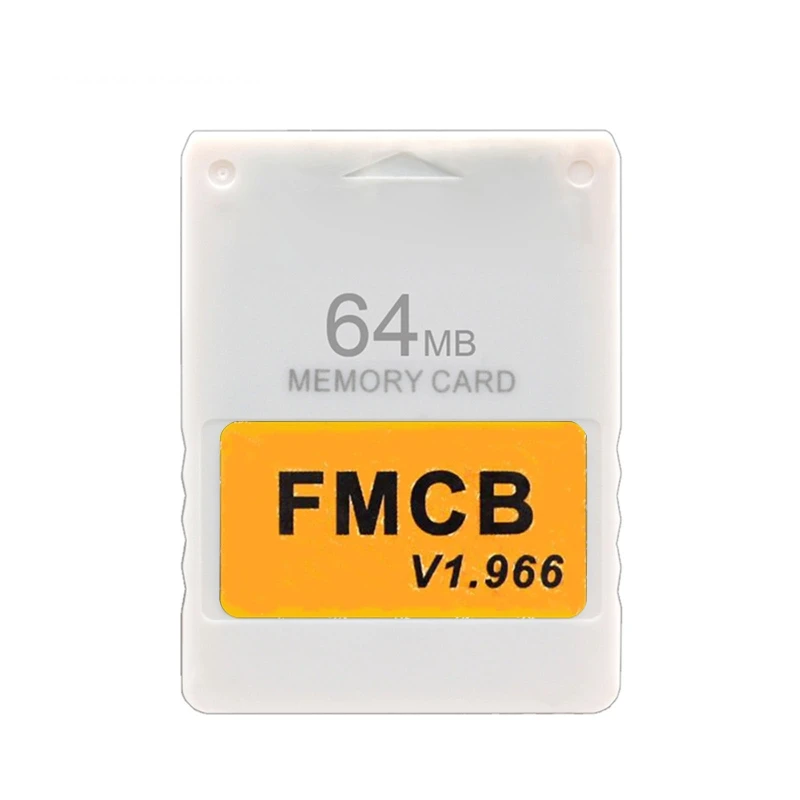 Tarjeta de memoria de 8 MB Plug and Play FMCB1.966 Tarjeta de memoria  externa de juegos de alta velocidad para PS2Black