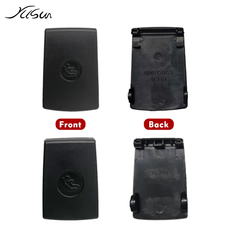 Housse D'Ancrage ISOFIX Arrière Pour BMW - Noir, Compatible Série 1, 2, 3 & X1 - Remplacement OE 52207319687