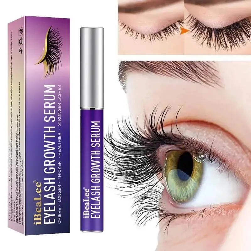 

Fast Eyelash Growth Serum 7 Days Eyelashes Enhancer Longer Thicker Fuller Lashes Eyebrows Lift Essence Eye Care Products Makeup