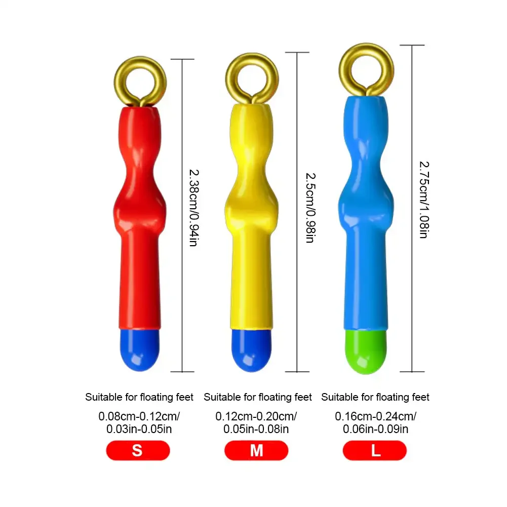 10pcs Dual Core Adsorption Fishing Float Seat High-speed Rotation Strong Flexibility Reinforcement Fishing Drift Anti-Lost