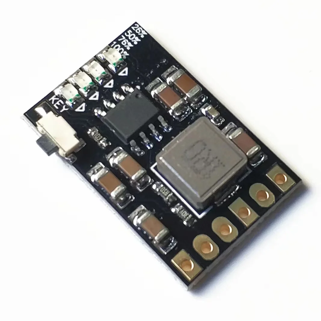 1pc DC 5V 2.1A 모바일 전원 DIY 보드 4.2V 충전/방전 부스트 배터리 보호 표시기 모듈 3.7V 리튬 18650