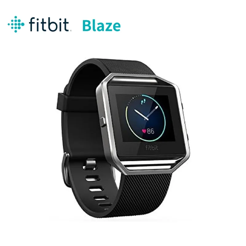 Fitbit Blaze Smart Fitness Watch with Time Display, Black