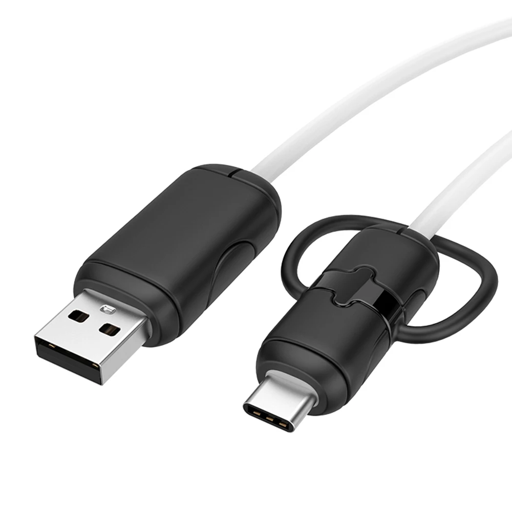 Universal Cable Protector Sleeve - Enhanced USB Data Cord Wrap for Charger and Cable Durability