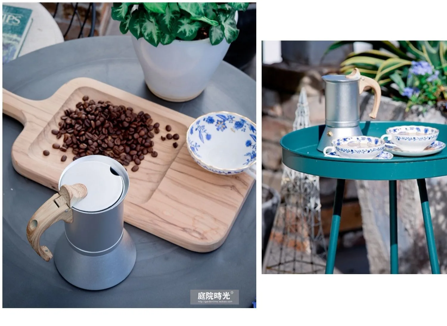 JUSTINLAU-cafetera Moka de 150ml/300ml, percolador para café, extracción de Espresso, cafetera para inducción, hogar/caf