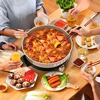 1500W 4.5L Multifunctional Electric Cooker Heating Pan Electric Cooking Pot Machine Hotpot Noodles Rice Eggs Soup Cooking Pot 5