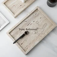 Natural Cave Stone Bathroom Supplies Jewelry Storage Tray Bathroom Accessories Hotel Decoration Living Room Key Storage Rack 2