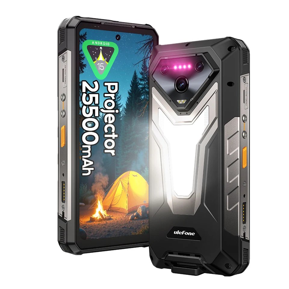 Ulefone Armor 34 Pro 5G Rugged Smartphone with Projector