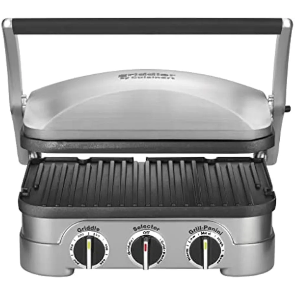 Cuisinart Panini Press, Stainless Steel Griddler, Sandwich, 58 OFF