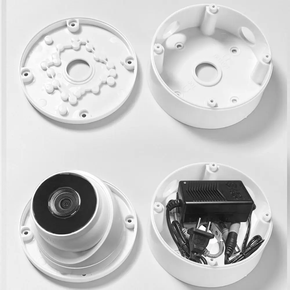 Wall space stand CCTV camera junction box universal plastic surveillance dome brackets waterproof cable deep base security camera stand camera holder stand camera holder surveillance camera security wall mount bracket security camera bracket camera mount panel camera mounting base security camera mount