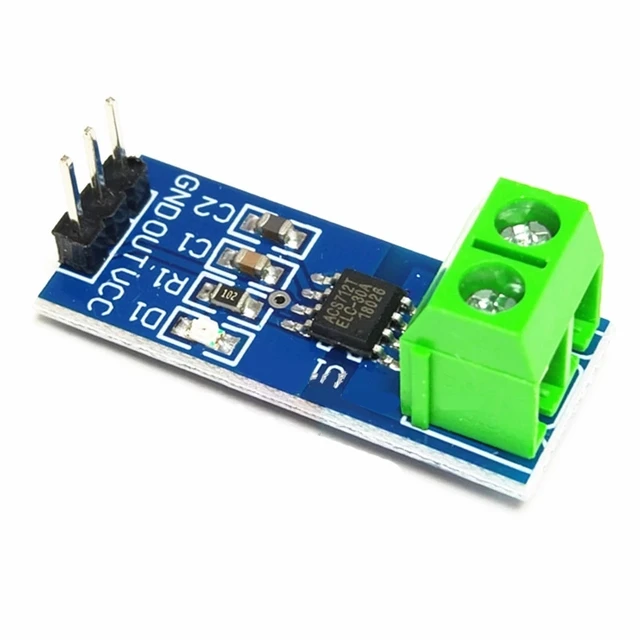 Analog Current Measurement 2PCS ACS712 Current Sensor Module - 5A/20A ...