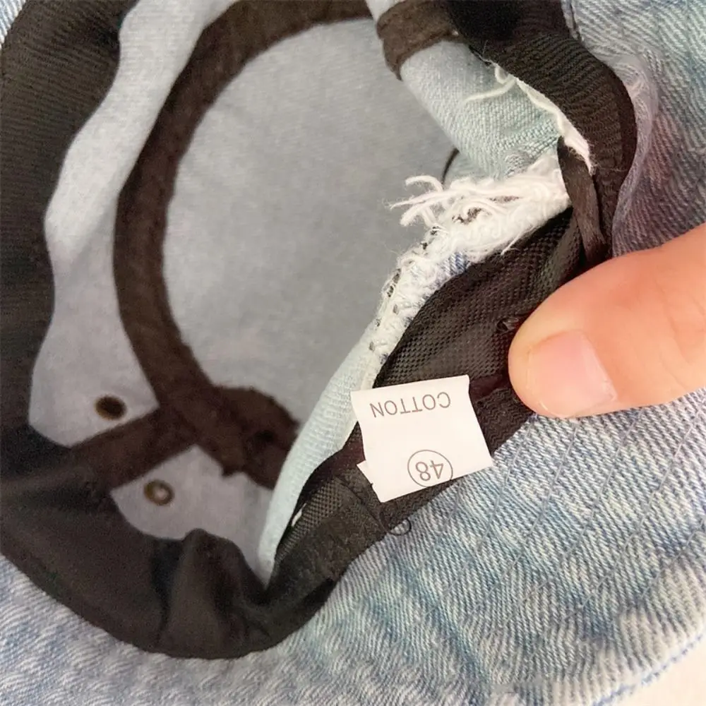 Foldable Panda Children Sun Visor Hat Korean Style Cowboy Baby Fisherman Hat Cute Sun Protection Basin Hat Boys/Girls