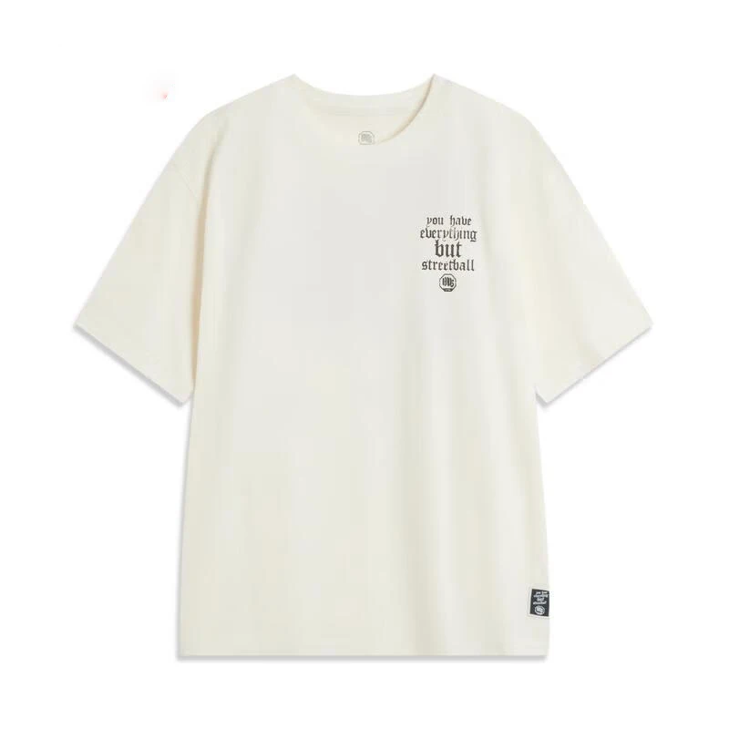 Li-Ning Men Basketball T-Shirt Round Neck Comfortable LiNing Short Sleeve Tee Tops AHSV063