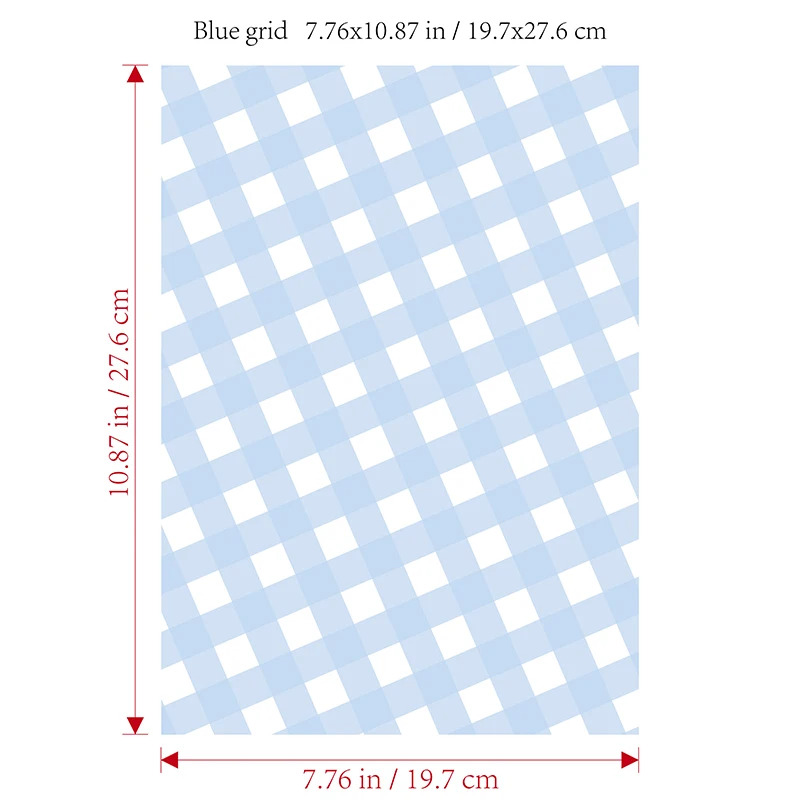 50 Pcs Greaseproof Checkered Food Wrapping Paper – Oil Resistant Burger, Sandwich &... - SKU CFWP1023 - UGI Packaging