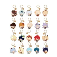 Sunsyea Genshin Impact Official Merch miHoYo Original Authentic Q Version Metal Keychain Kazuha Raiden Shogun Kokomi
