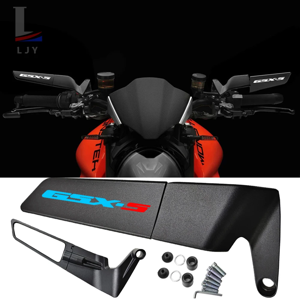 스즈키 GSXS750 GSXS1000 GSXS1000F GSX-S250 GSX-S150 GSX S 750 1000 250 150 GS CNC 오토바이 CNC 백미러 고정 날개