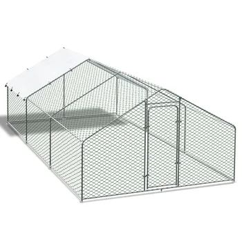 Galvanized Heavy Duty Chicken Coop 1