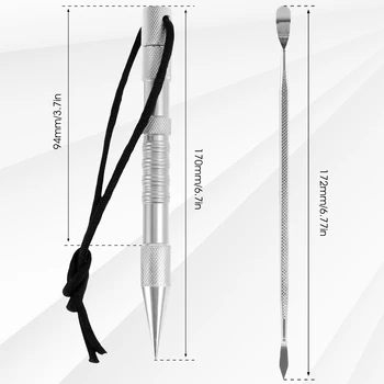 Paracord Knotter Tools Stitching Needle Kit Stitching Lace Weavinglacing Bracelet Moothing Sewing Knotter Tool DIY Set 2