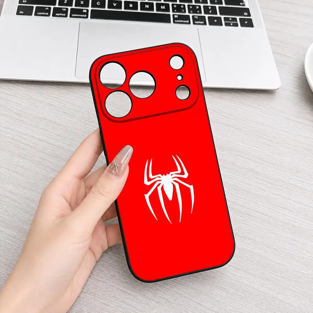 Anime Spiderman Cool Shockproof HD Clear Phone Case