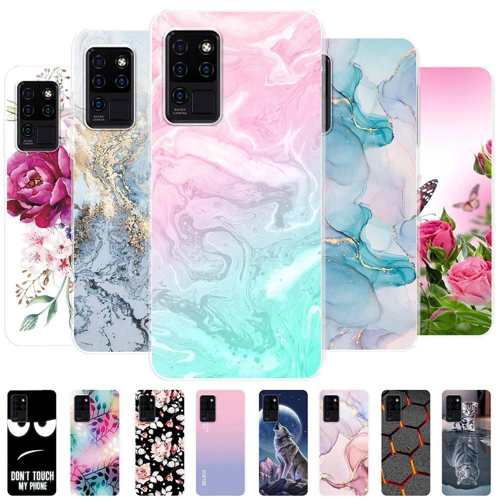 HGJTFANY Custodia per Oukitel C3 (6.52), Nero orbido Silicone Anti
