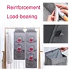 1/3/4/5Layer Storage and hanging bag, multifunctional clothing organizing bag, washable fabric, cotton and linen drawer 3