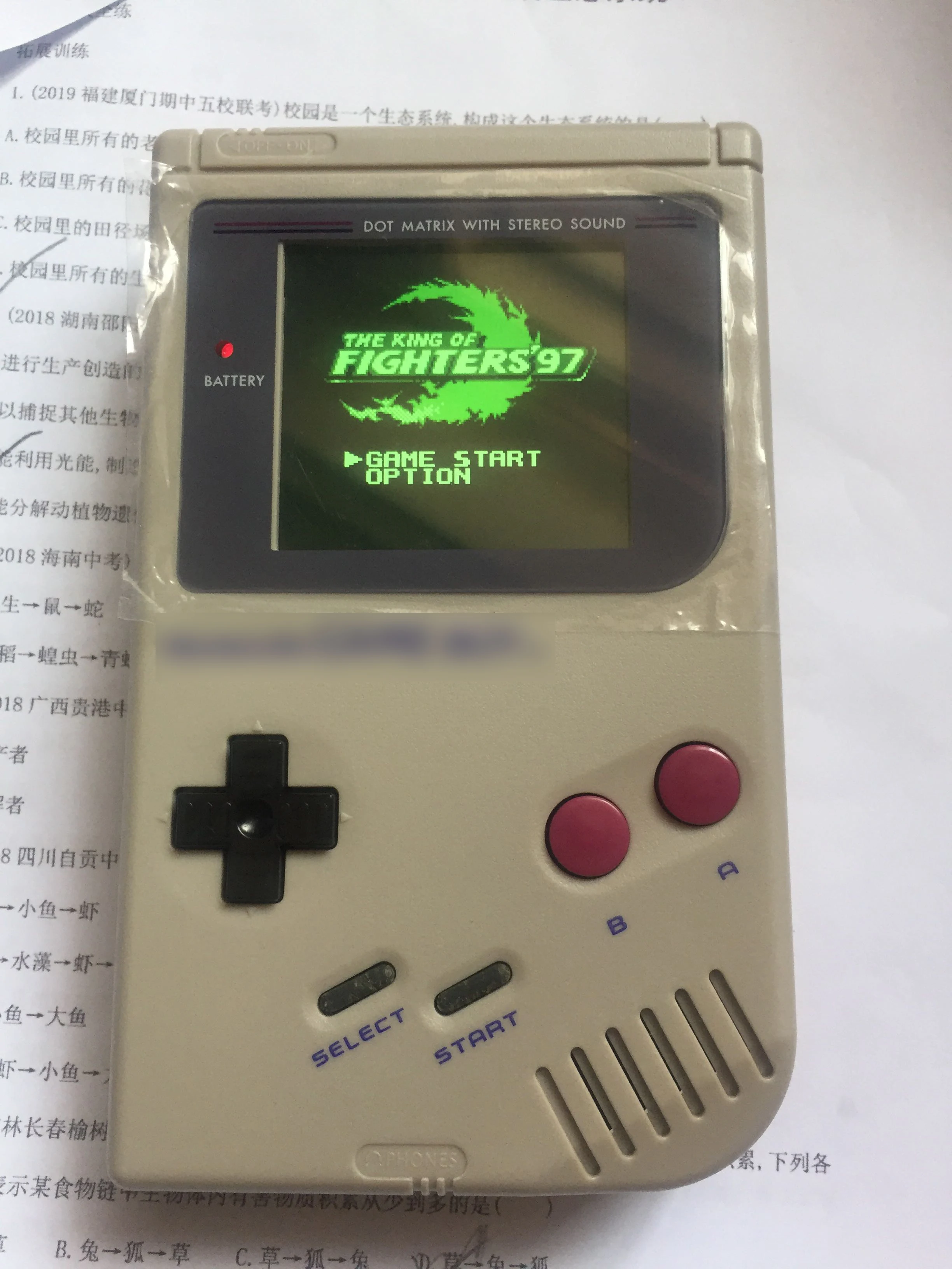 Original Refurbished GameBoy DMG GB Gamepad IPS LCD Gamepad