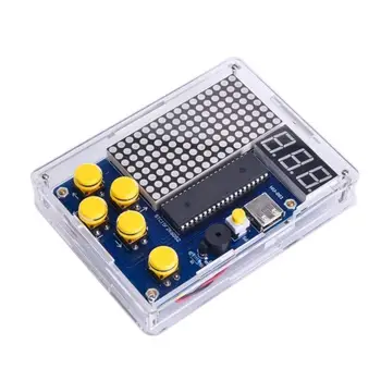 652F elettronico LED fai-da-te Gioco saldatura Progetto Pratica Gioco del serpente fai-da-te