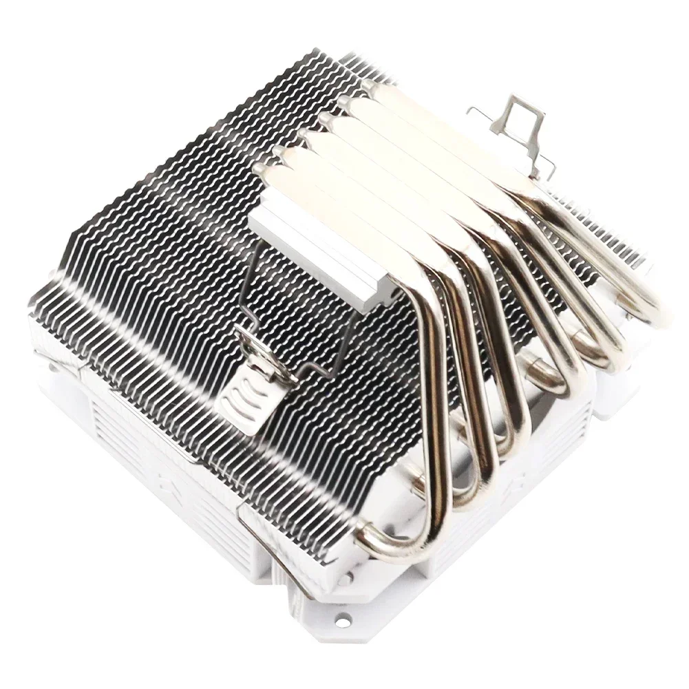 Ventilador do Radiador do Processador Central de Argb Refrigerador do Perfil Baixo Pwm 4pin 120 Milímetros Lga 1150 1151 1155 1200 1700 2011 v3 X79 X99 Am3 Am4 Am5 Rgb Ultra Fino - Imagem 3