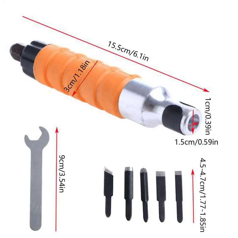 Wood Carving Tool Kit Woodworking Carving Kit Electric Engraving Bit Whittling Set For Beginner Grinding Detailing Hobby