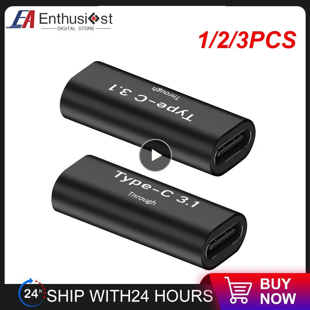 

Переходник с Type C на USB 3,0 OTG USB C на Type C папа мама, конвертер, соединитель 35EA, 1/2/3 шт.