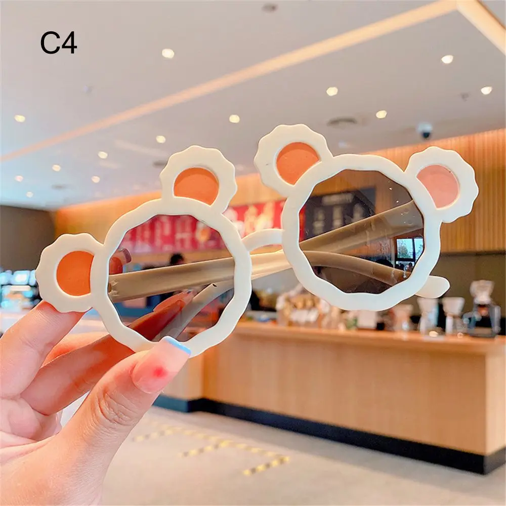 2023 Vintage Kids Sunglasses Child Sun Glasses Round Flower Baby Children UV400 Sport Sunglasses Girls Boys Fashion_voghion.com