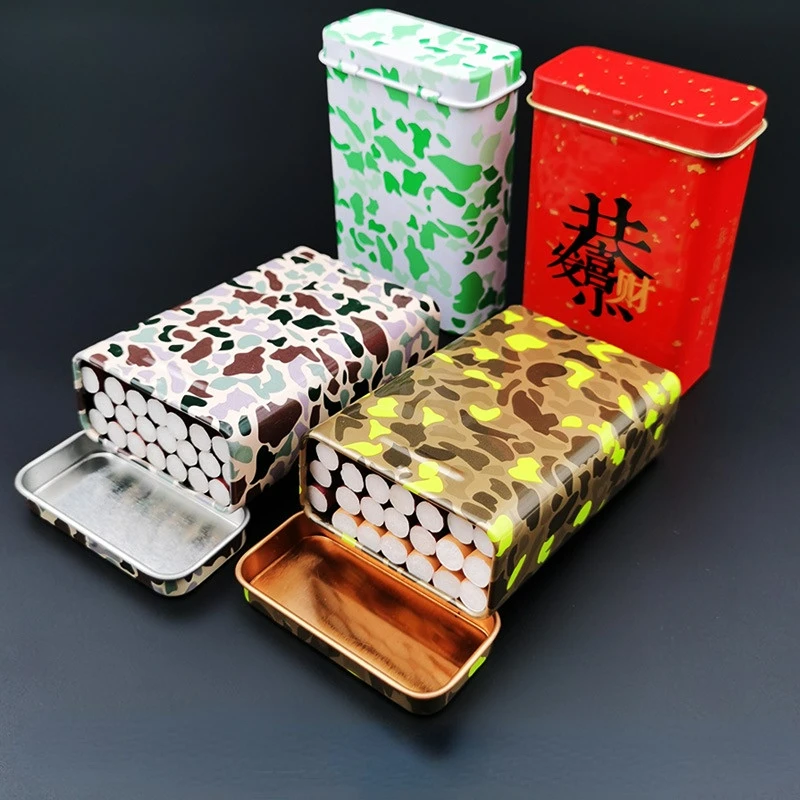 Outdoor-20-cigarette-Case-Men-s-Portable-Portable-Flip-Metal-Cigarette ...