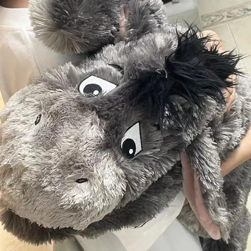 Disney Winnie Pooh Bear Plush Toys Sorrowful Eeyore Plush Dolls Soft Stuffed Animals Pillow Ornament Kawaii Children's Toy Gifts 4
