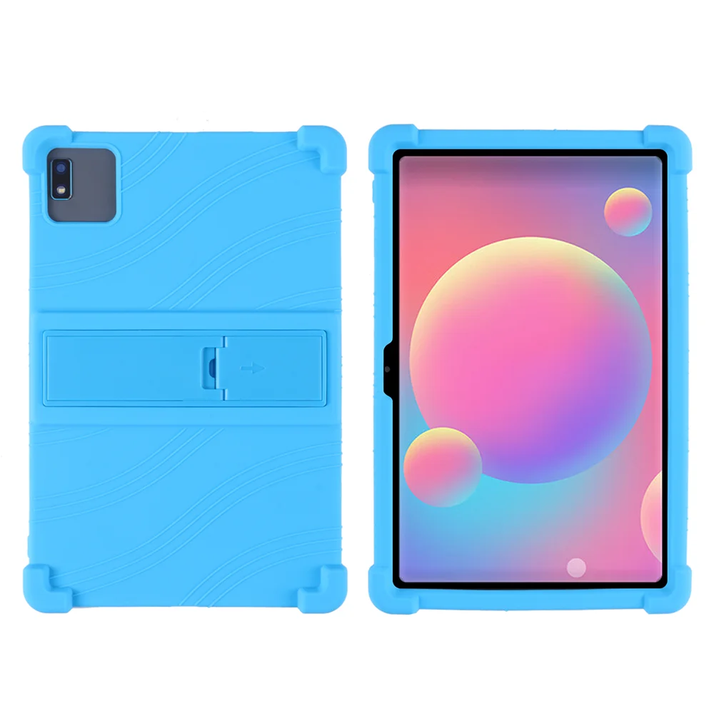 Enhanced Protective Tablet Case with Multi-Angle Adjustable Stand - Silicone Airbags and Shockproof Design