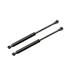 Premium Front Bonnet Hood Strut Lift Support Bars - 2pcs Set Gas Spring Dampers Rod Accessories - 997 987 2004 (Black)