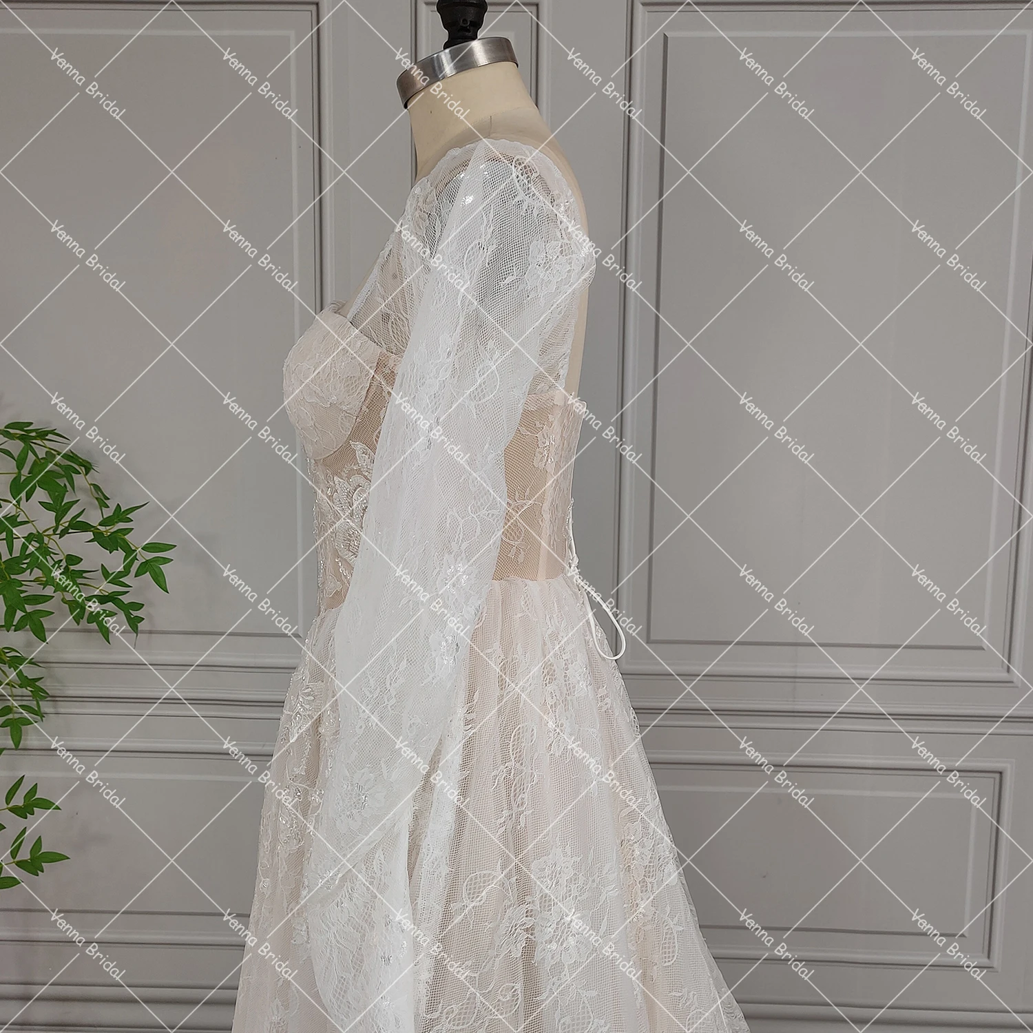 chinese dress ladies Custom Made Sweetheart Neck Mermaid Sweep Train Lace Wedding Dress, Me –  jbydress