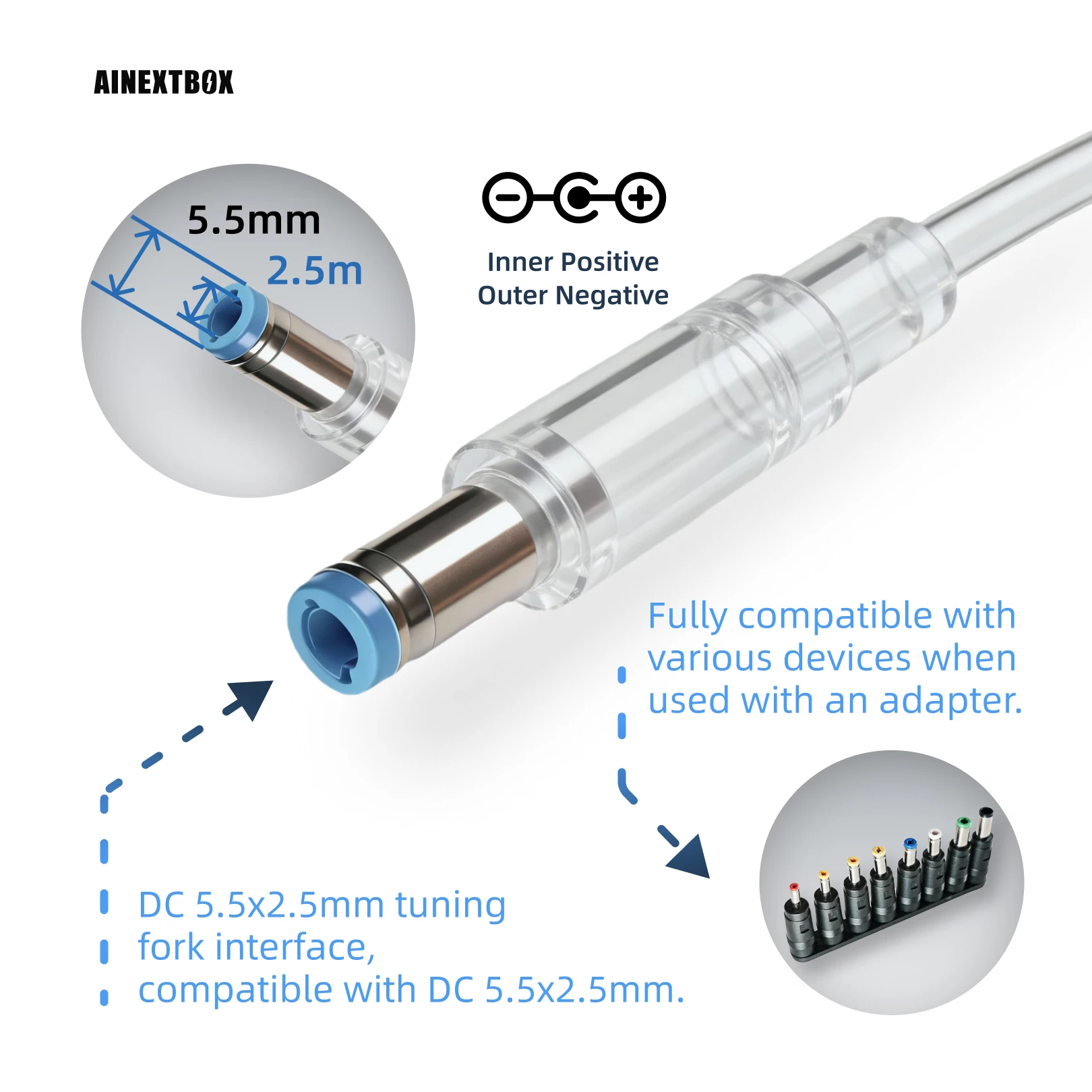 9-20V 5A 100W PD 트리거 케이블, 고속 충전 고정 전압 전원 코드, Type-C-DC 전원 케이블, 노트북/라우터에 적합