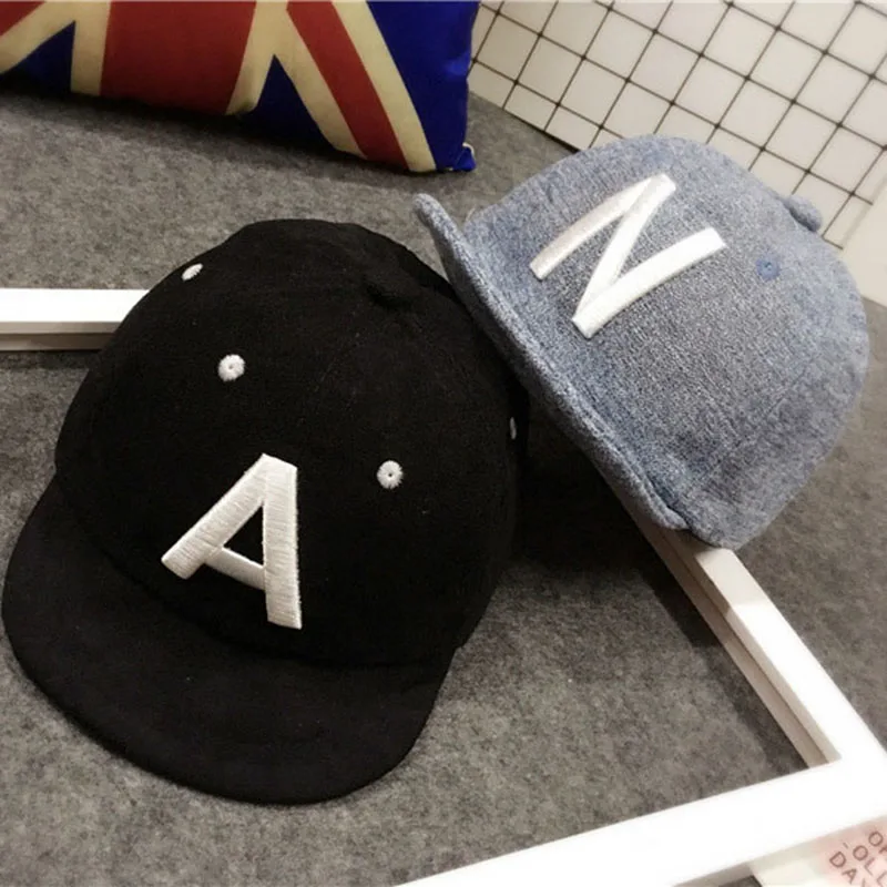 Spring Summer Baby Boy Hat Cap Letter Toddler Baby Baseball Cap Cotton Adjustable Visor Sun Hats Kids Girls Peaked baby hat baseball cap