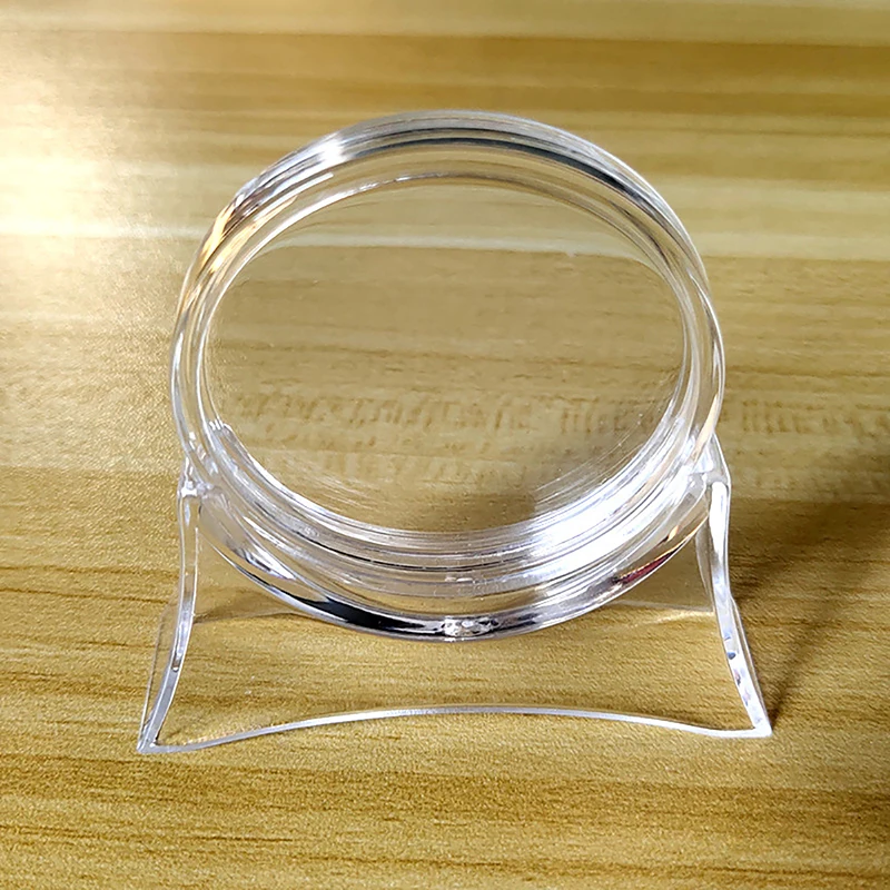 

Acrylic Coin Capsule Box With Display Base Collectable Coin Holder Container Storage Box Case For Collection Supplies