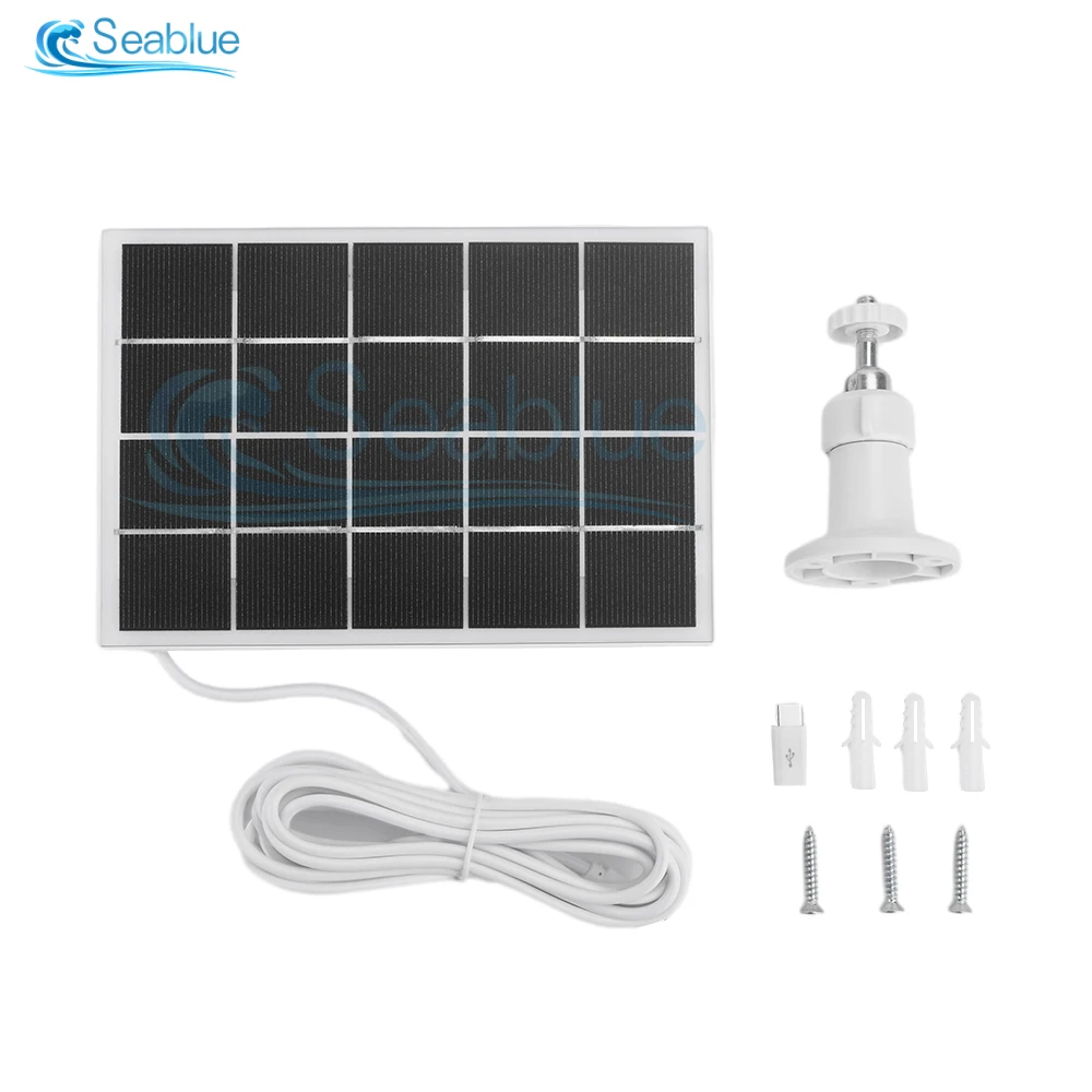 Outdoor Multifunctional Waterproof Solar Charging Panel Portable 5V 8W USB/DC Output Device Camping Tool High Power Output